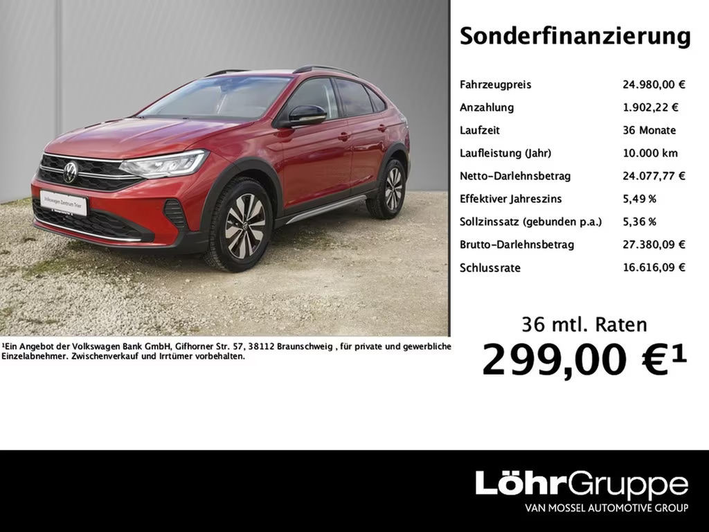 Volkswagen Taigo DSG 1.0 TSI