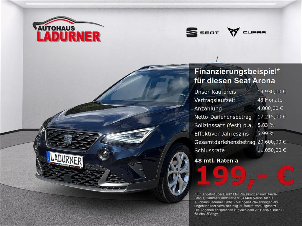 Seat Arona FR-lijn DSG
