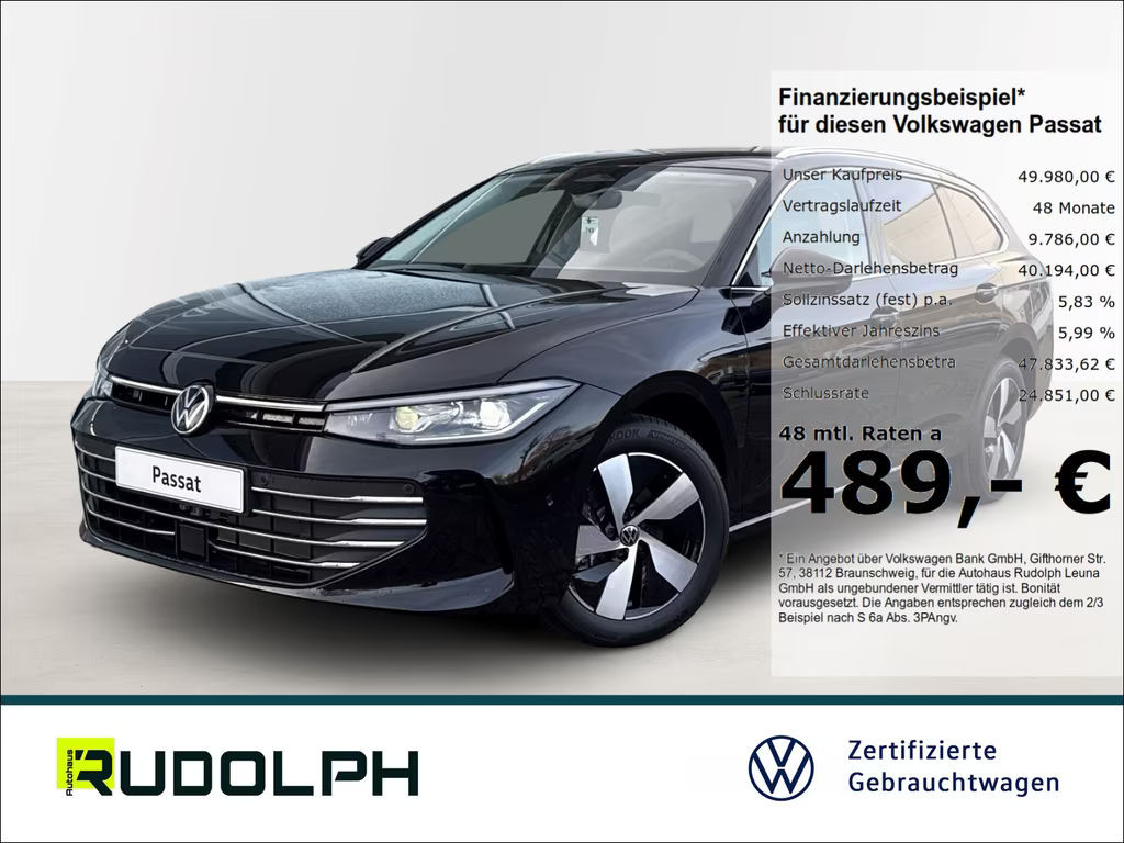 Volkswagen Passat Business DSG 1.5 eTSI