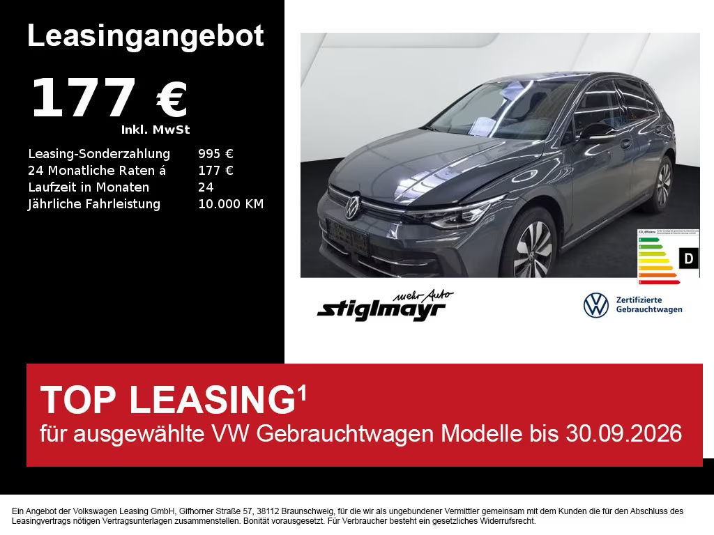 Volkswagen Golf DSG Golf VIII 2.0 TDI