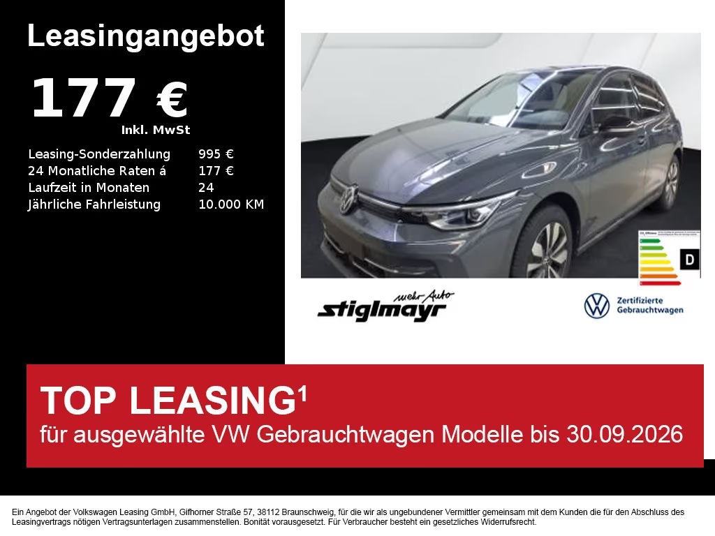 Volkswagen Golf DSG Golf VIII 2.0 TDI