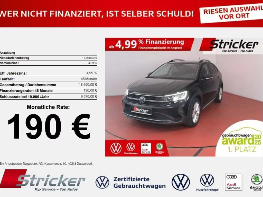 Volkswagen Taigo Life 1.0 TSI