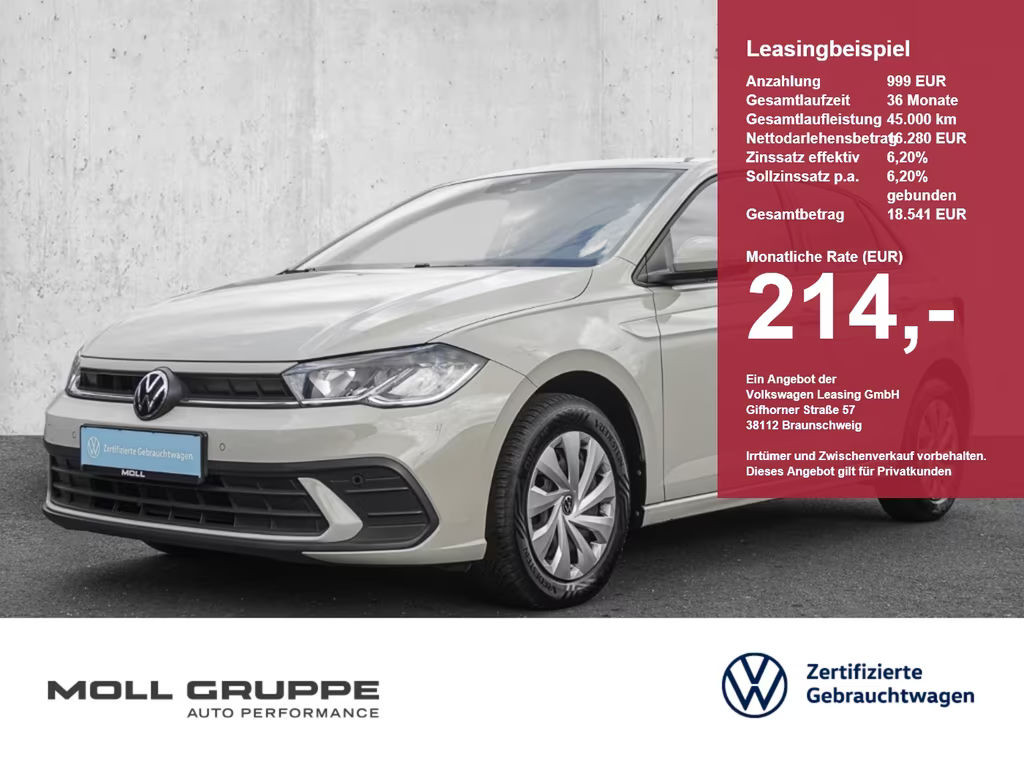 Volkswagen Polo Life 1.0 TSI