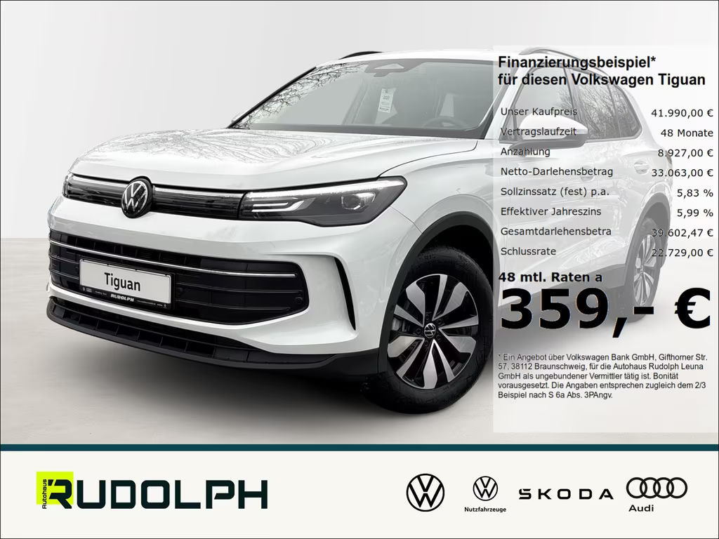 Volkswagen Tiguan DSG Life 1.5 eTSI
