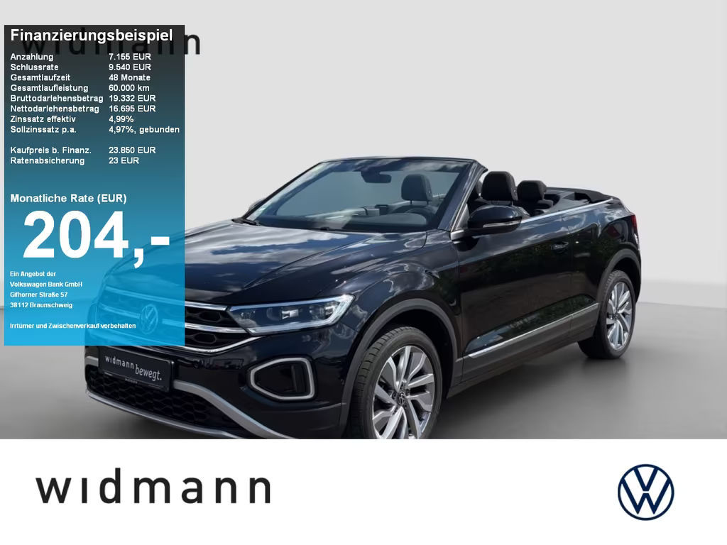 Volkswagen T-Roc Style Cabriolet 1.5 TSI