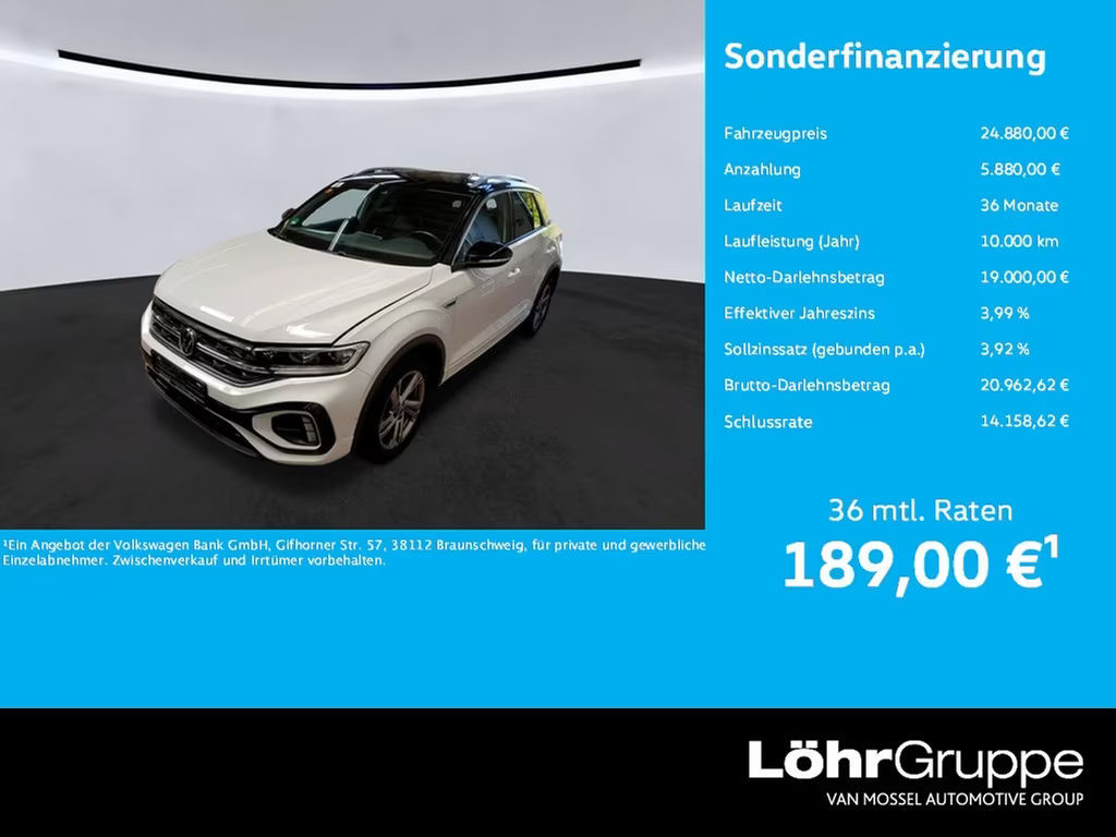 Volkswagen T-Roc DSG R-Line 2.0 TDI