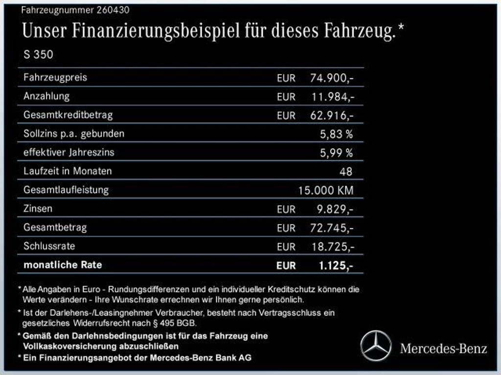 Mercedes-Benz S-Klasse