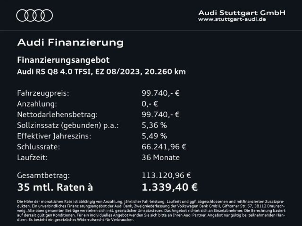 Audi RS Q8