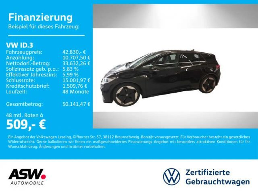 Volkswagen ID.3 GTX