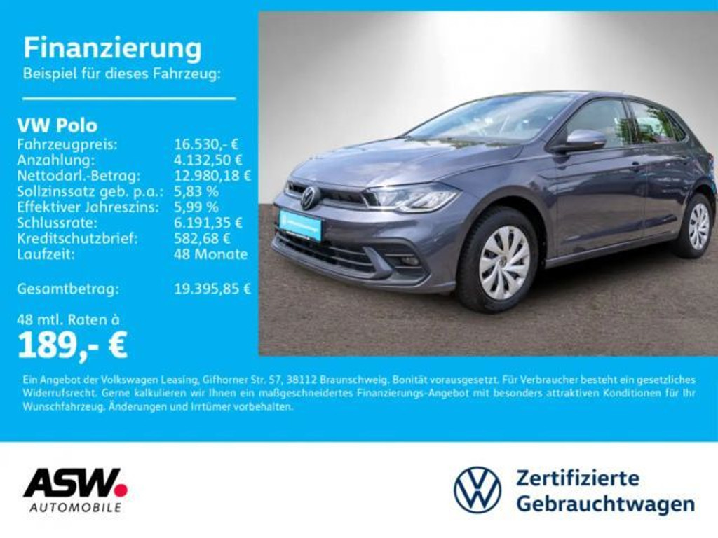 Volkswagen Polo Life 1.0 TSI