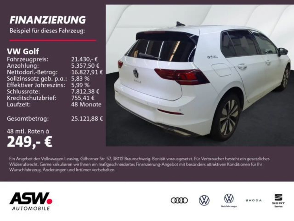 Volkswagen Golf 1.5 TSI