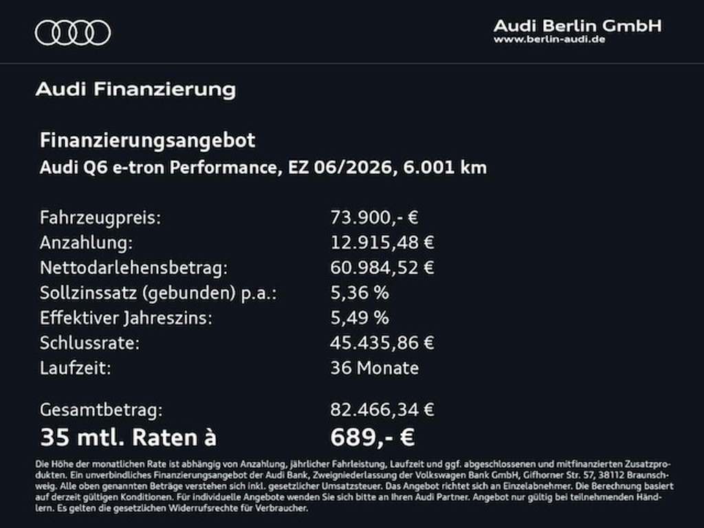 Audi Q6 e-tron