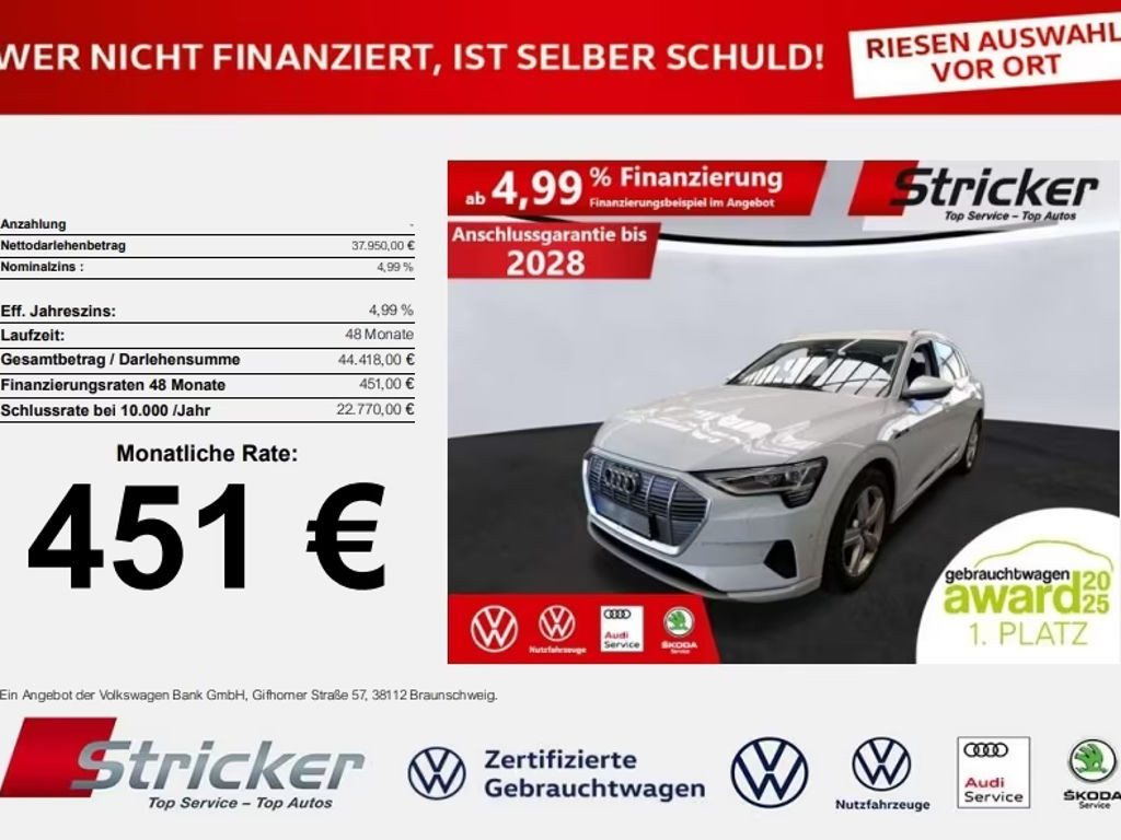 Audi e-tron Quattro 55