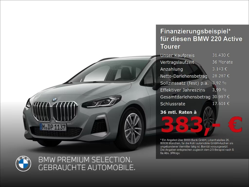 BMW 2 Serie 220 M-Sport Active Tourer 220i