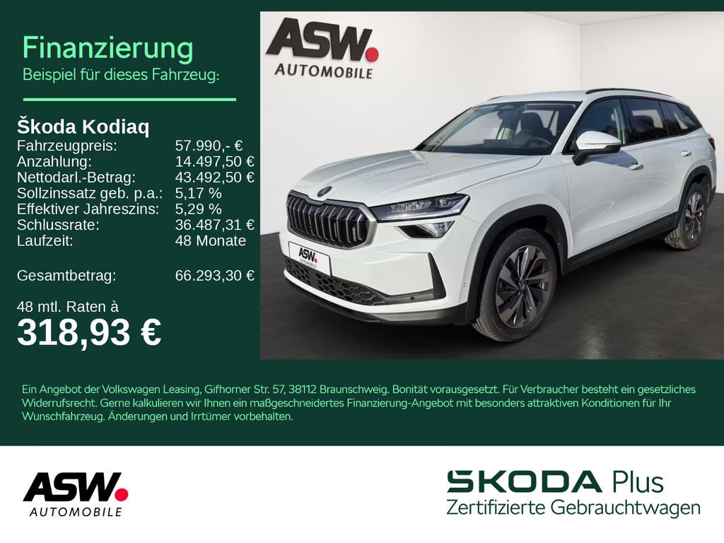 Skoda Kodiaq 4x4 Selection