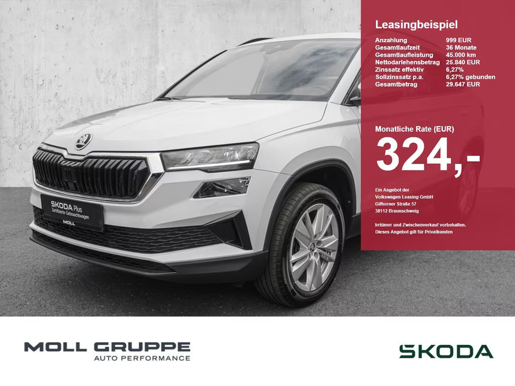 Skoda Karoq 1.5 TSI Selection
