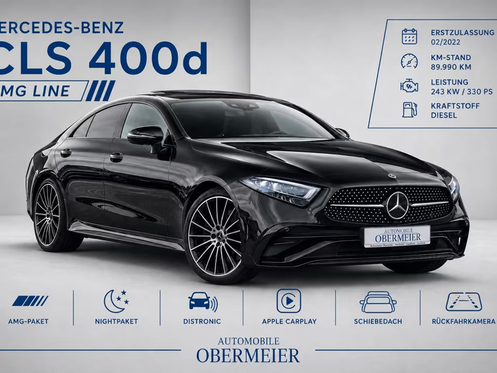 Mercedes-Benz CLS-Klasse CLS 400 4MATIC AMG Line CLS 400 d
