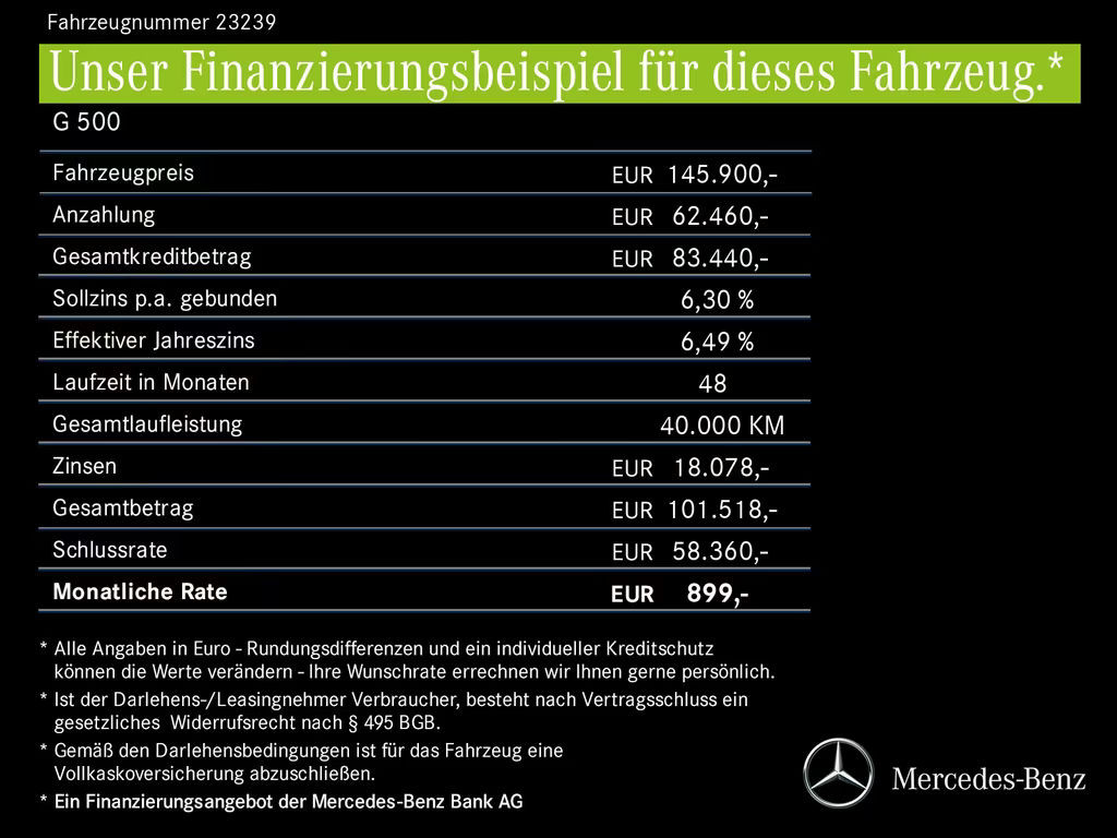 Mercedes-Benz G-Klasse