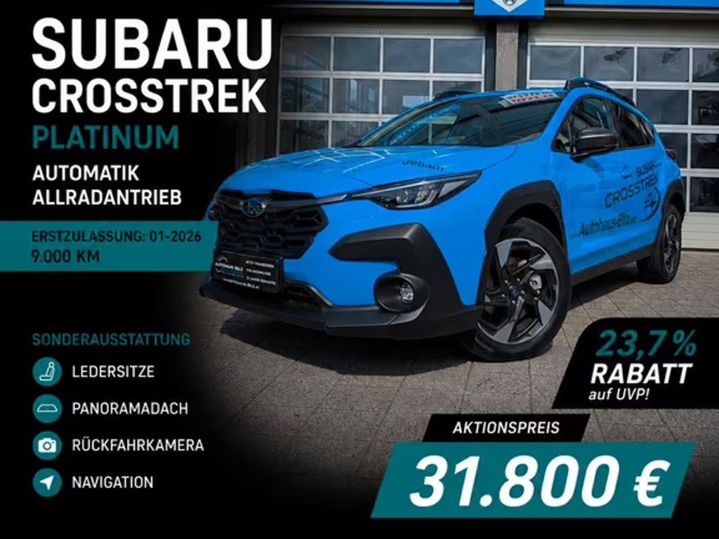 Subaru Crosstrek Platinum Lineartronic*OasisBlue*