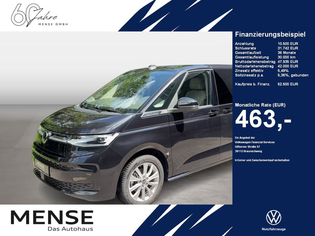 Volkswagen Multivan DSG T7
