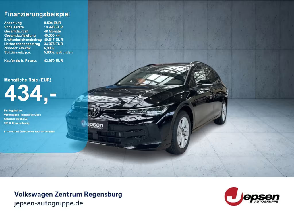 Volkswagen Golf DSG Life Variant