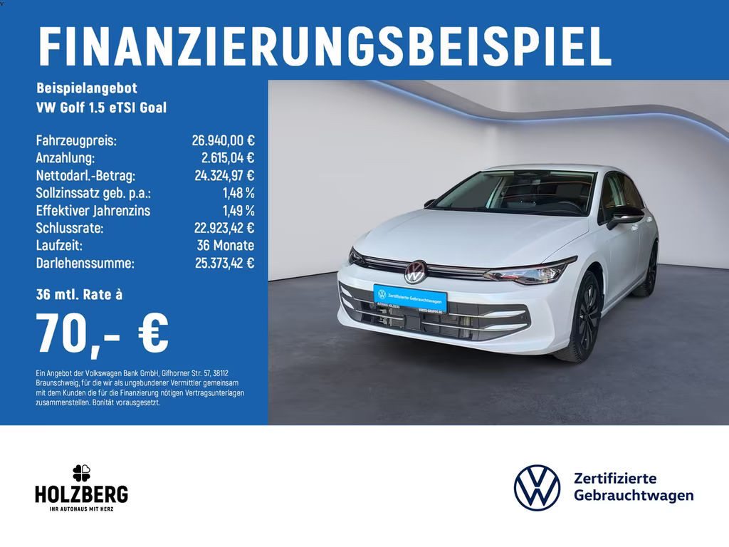 Volkswagen Golf 1.5 eTSI