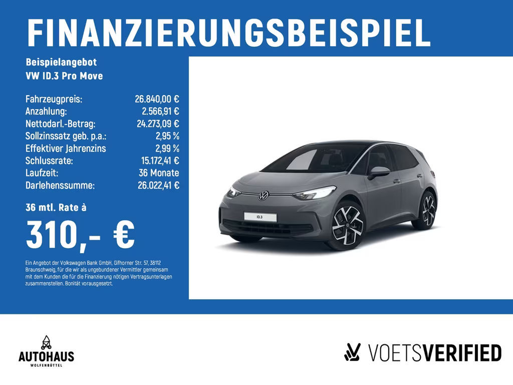 Volkswagen ID.3 Performance Pro Move