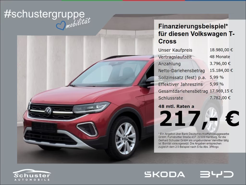 Volkswagen T-Cross 1.0 TSI IQ.Drive
