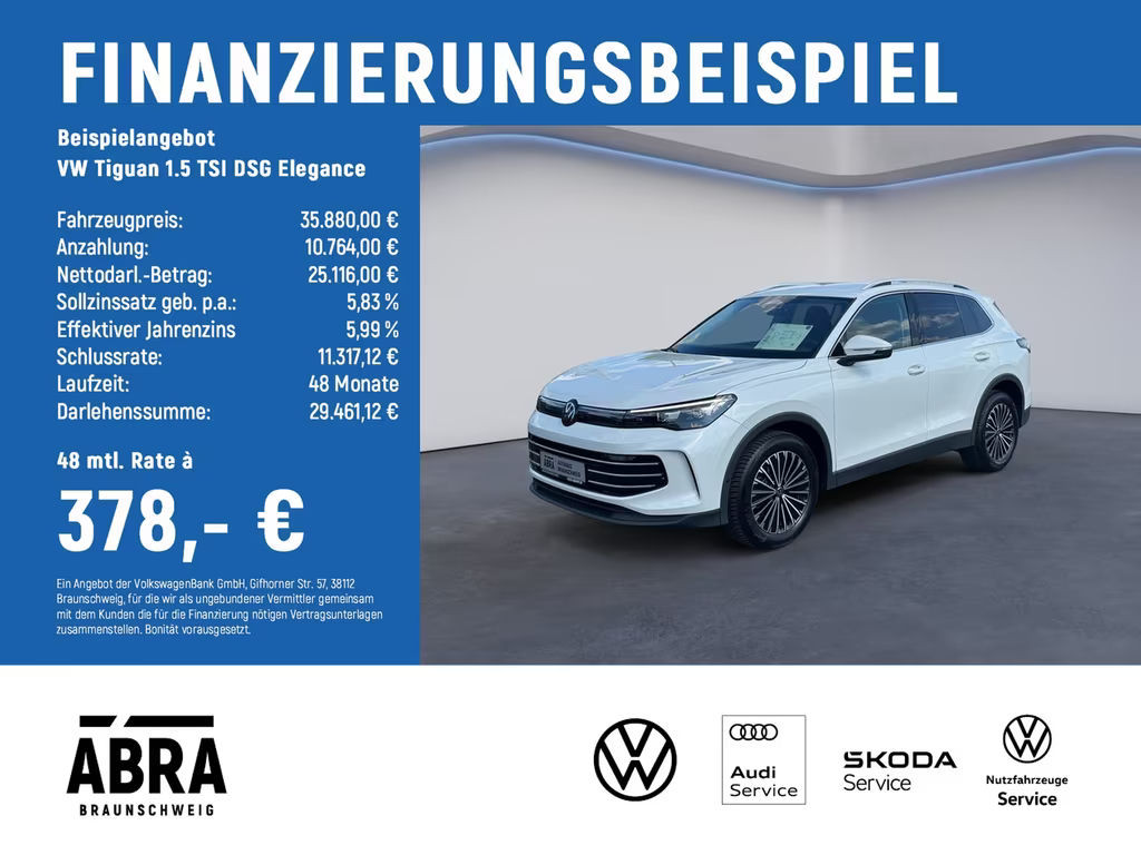 Volkswagen Tiguan DSG 1.5 TSI Elegance Elegance