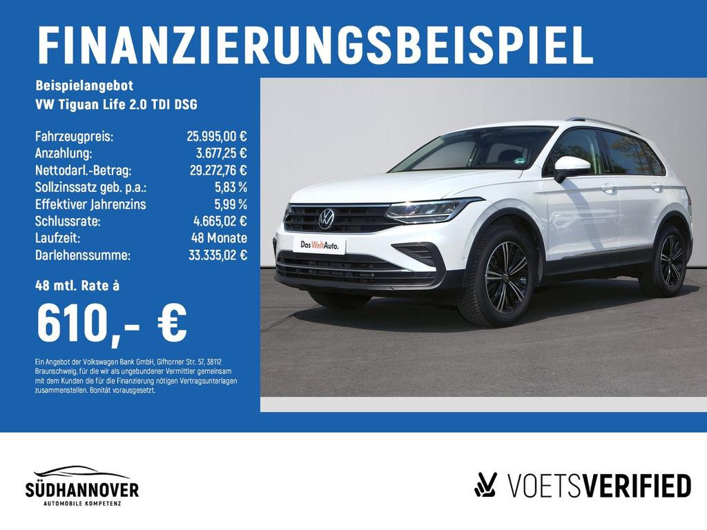 Volkswagen Tiguan DSG Life 2.0 TDI