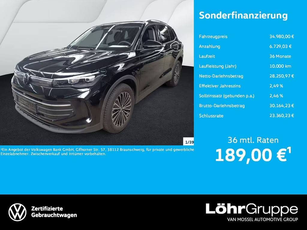 Volkswagen Tiguan DSG 2.0 TDI