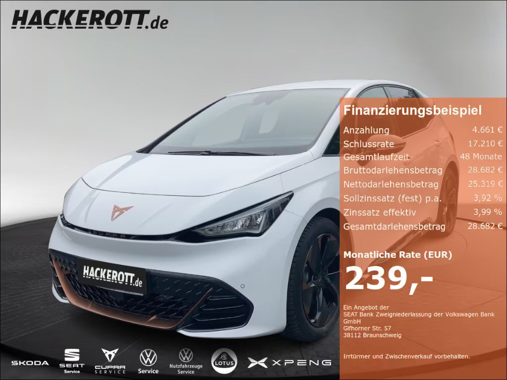Cupra Born 58 kWh