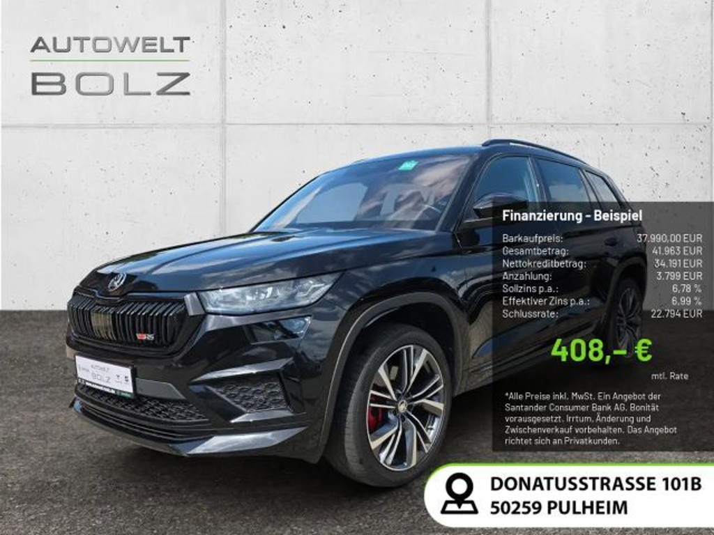 Skoda Kodiaq 4x4 RS 2.0 TSI