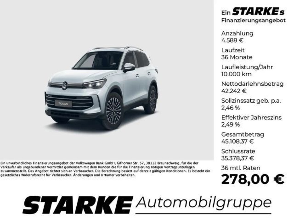 Volkswagen Tiguan 4Motion DSG 2.0 TDI Elegance Elegance