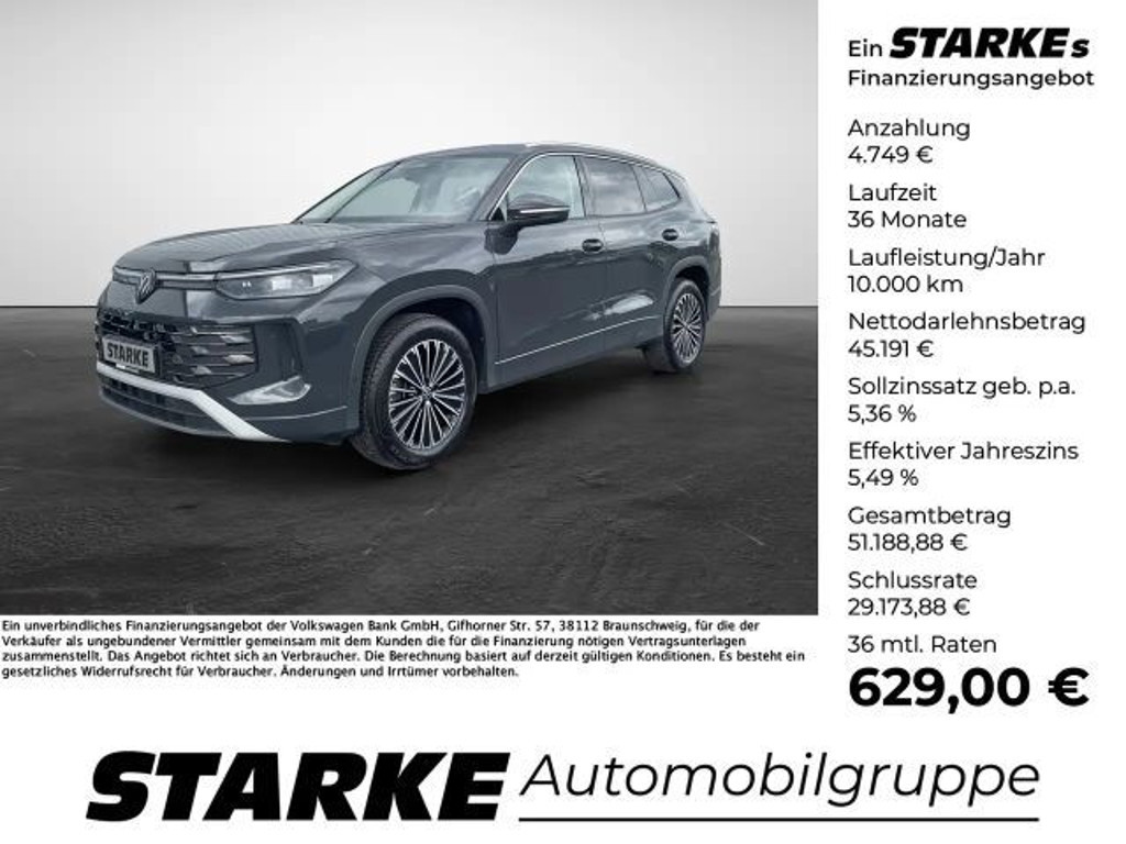 Volkswagen Tayron 4Motion DSG 2.0 TSI Elegance Elegance