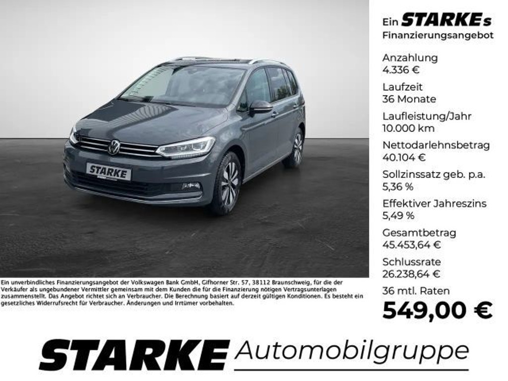 Volkswagen Touran DSG 1.5 TSI