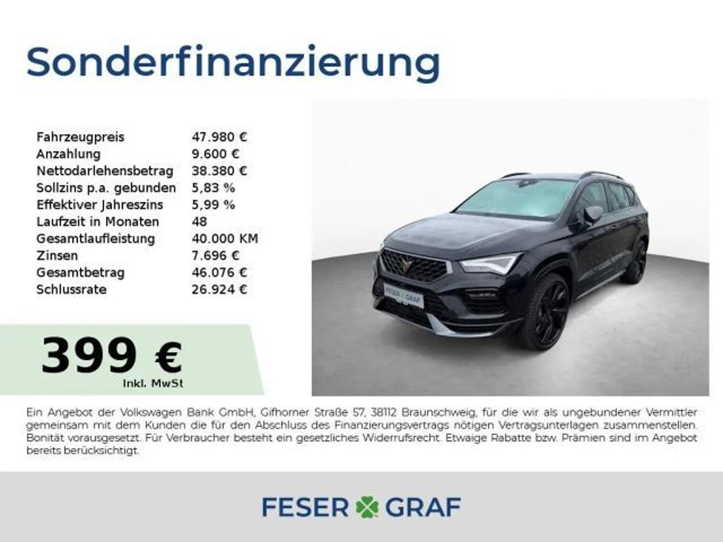 Cupra Ateca Business VZ