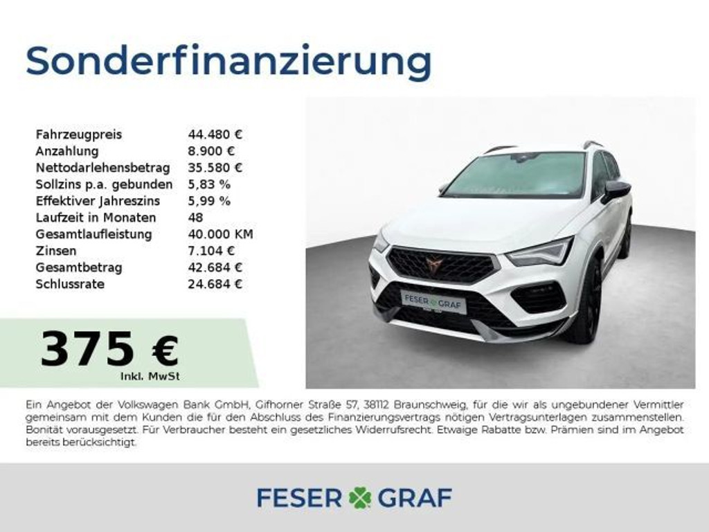 Cupra Ateca 4Drive Business VZ