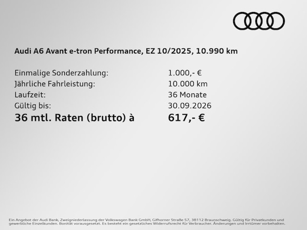 Audi A6 e-tron