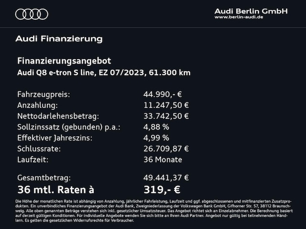 Audi Q8 e-tron
