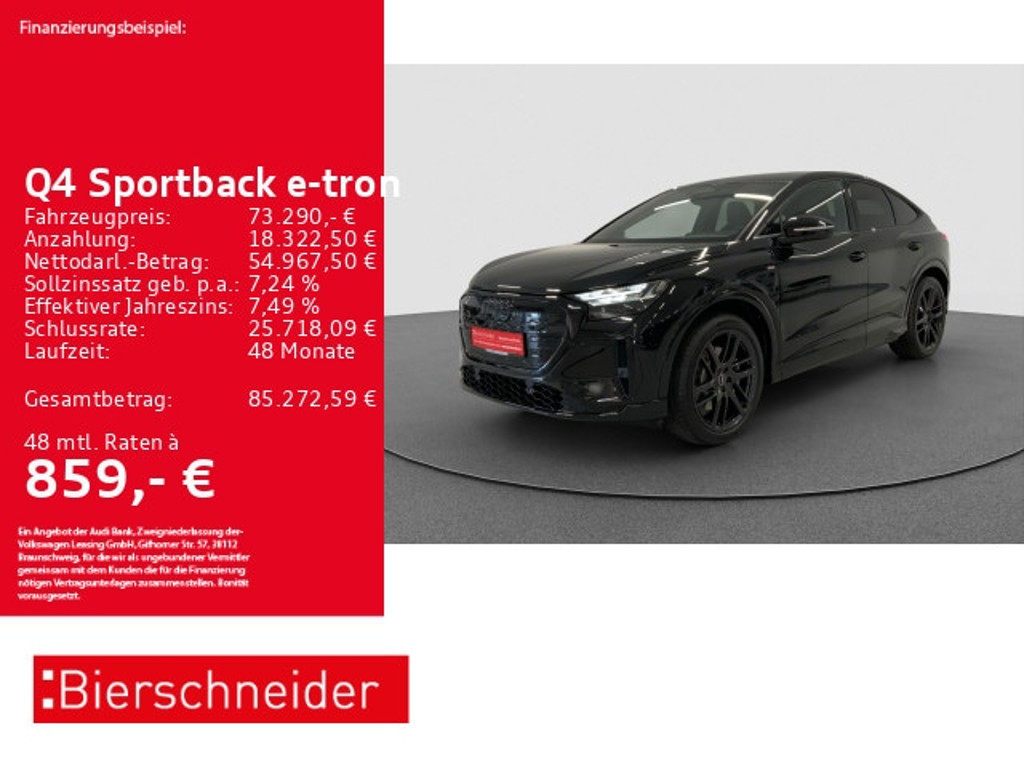 Audi Q4 e-tron Sportback Quattro Performance