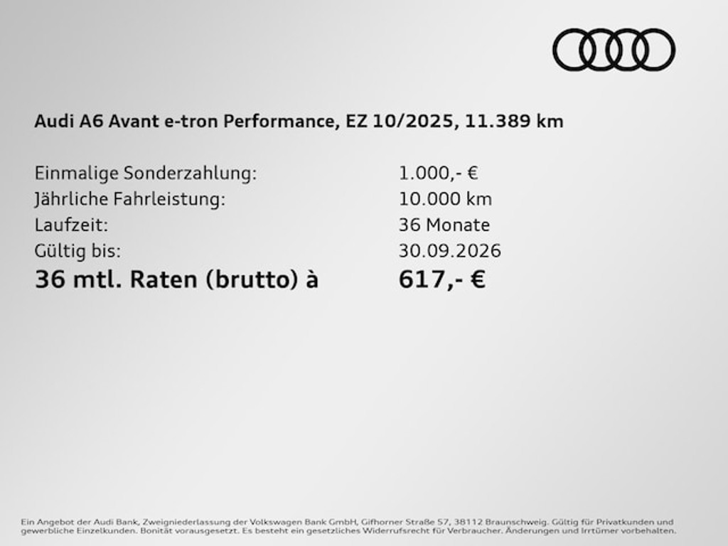 Audi A6 e-tron