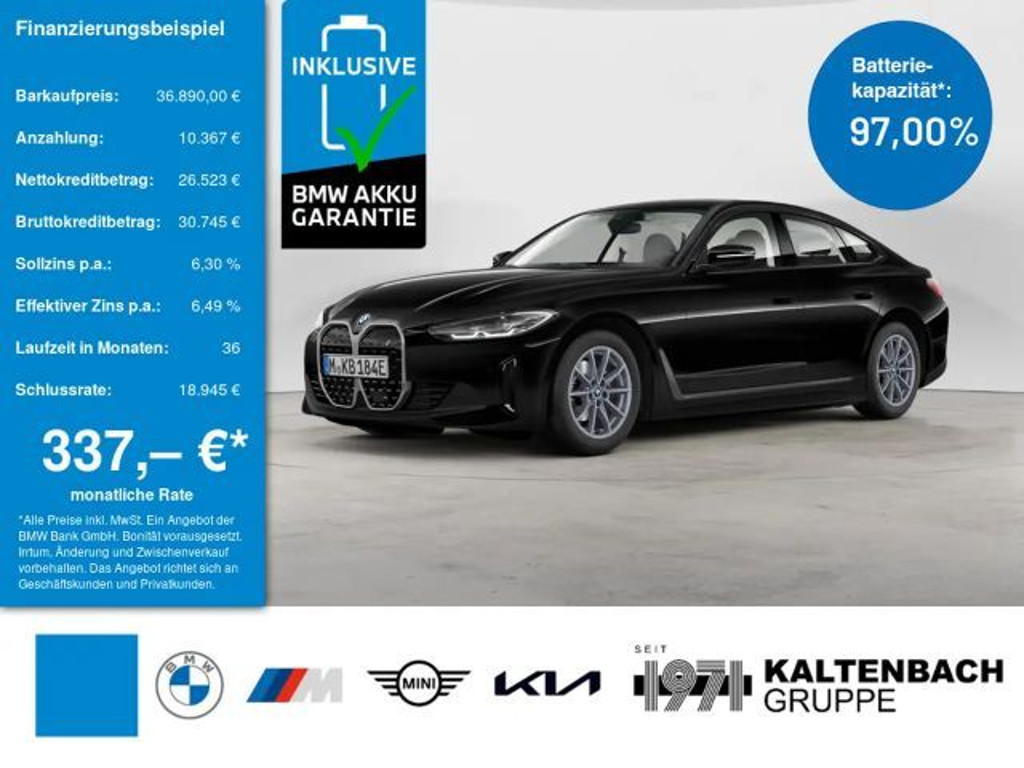 BMW i4 Coupé Gran Coupé Sedan