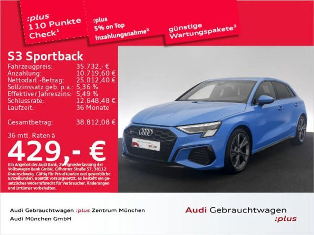 Audi S3 Sedan S-Tronic