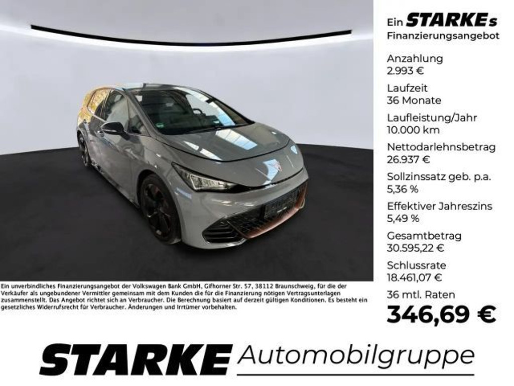 Cupra Born TechM PilotM ACC Sportsitze
