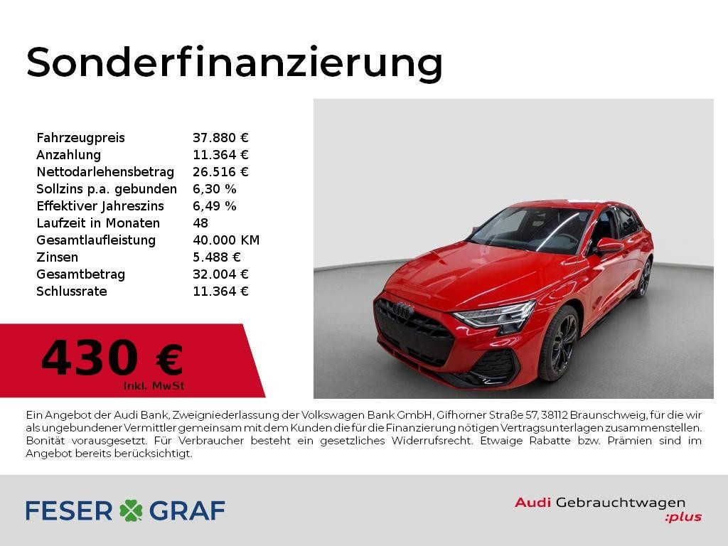 Audi A3 Sportback Sedan S-Line Hybride
