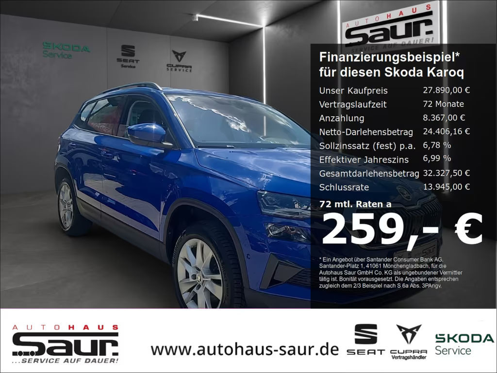 Skoda Karoq Style 1.5 TSI Style