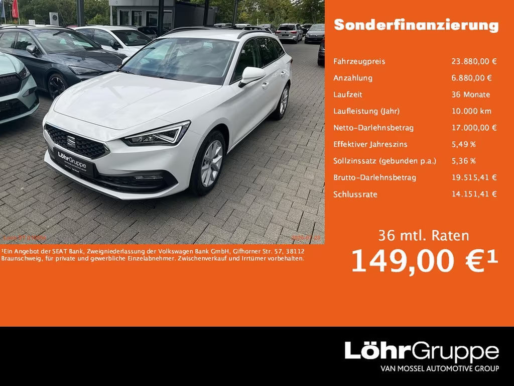 Seat Leon Style 2.0 TDI Sportstourer DSG