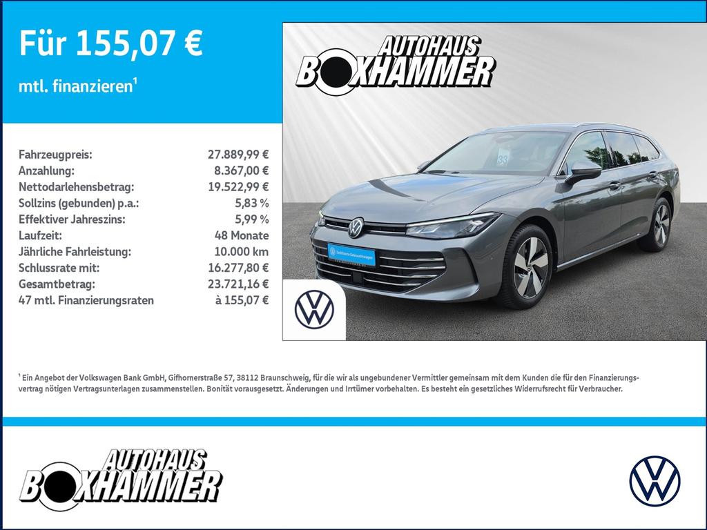 Volkswagen Passat Business DSG Variant