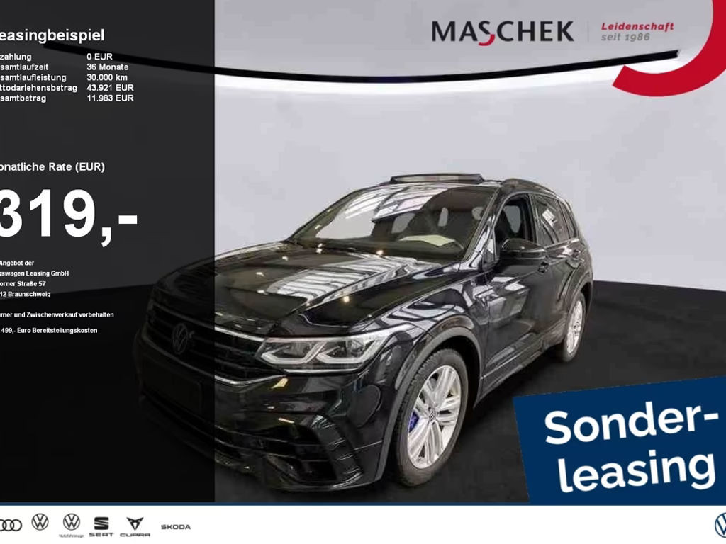Volkswagen Tiguan R Sonderleasing! AHK Panorama DCC AHK 360